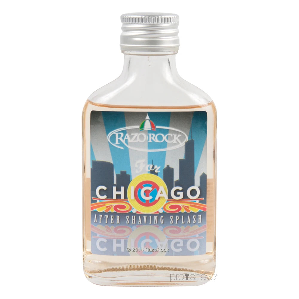 For Chicago Aftershave Splash, 100 ml.