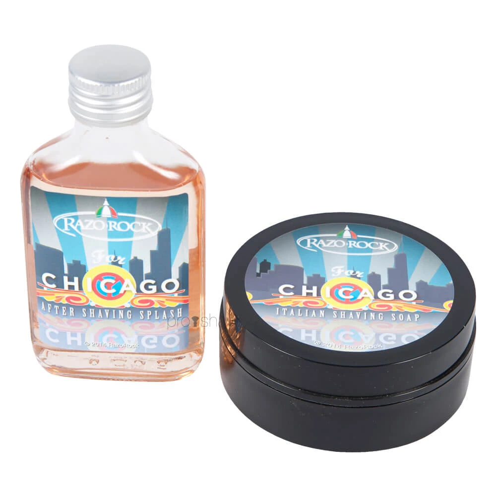 For Chicago Sæt, Barbersæbe og Aftershave