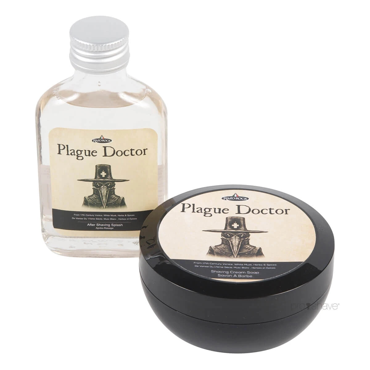 Plague Doctor Sæt, Barbersæbe og Aftershave
