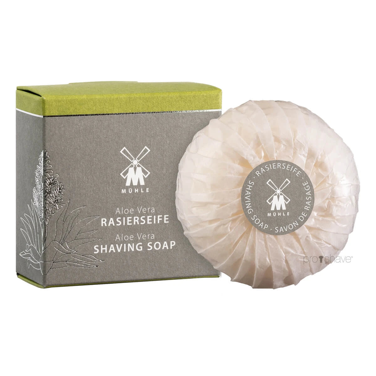 Barbersæbe, Aloe Vera, 65 gr.