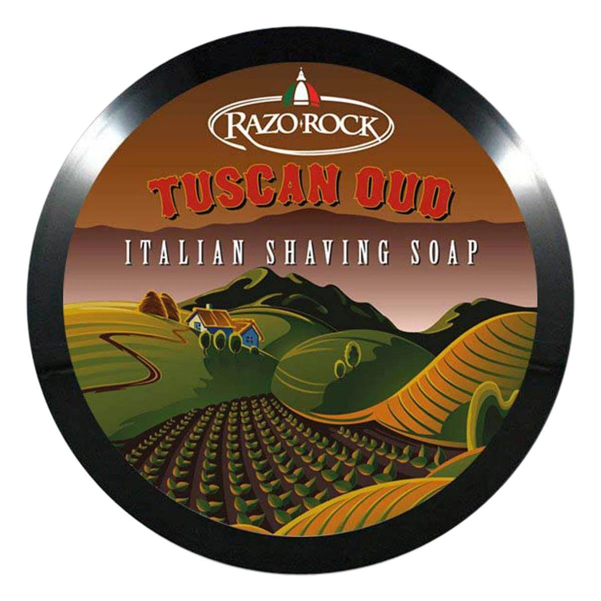Tuscan Oud Barbersæbe, 150 ml.