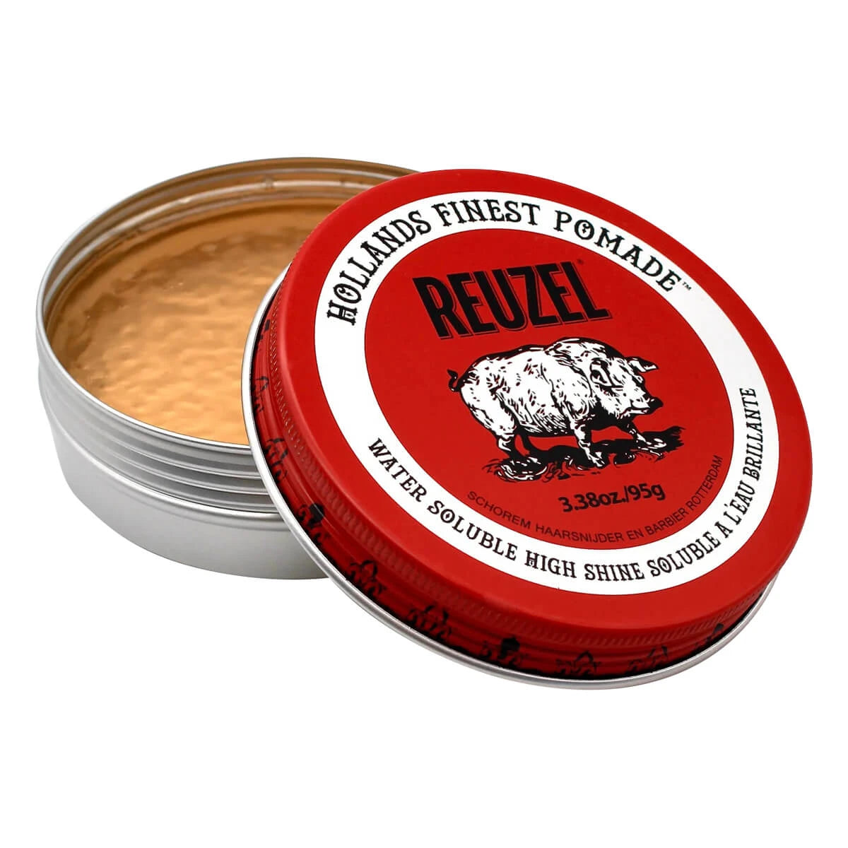 Red Water Soluble Pomade - High Shine, 95 g.