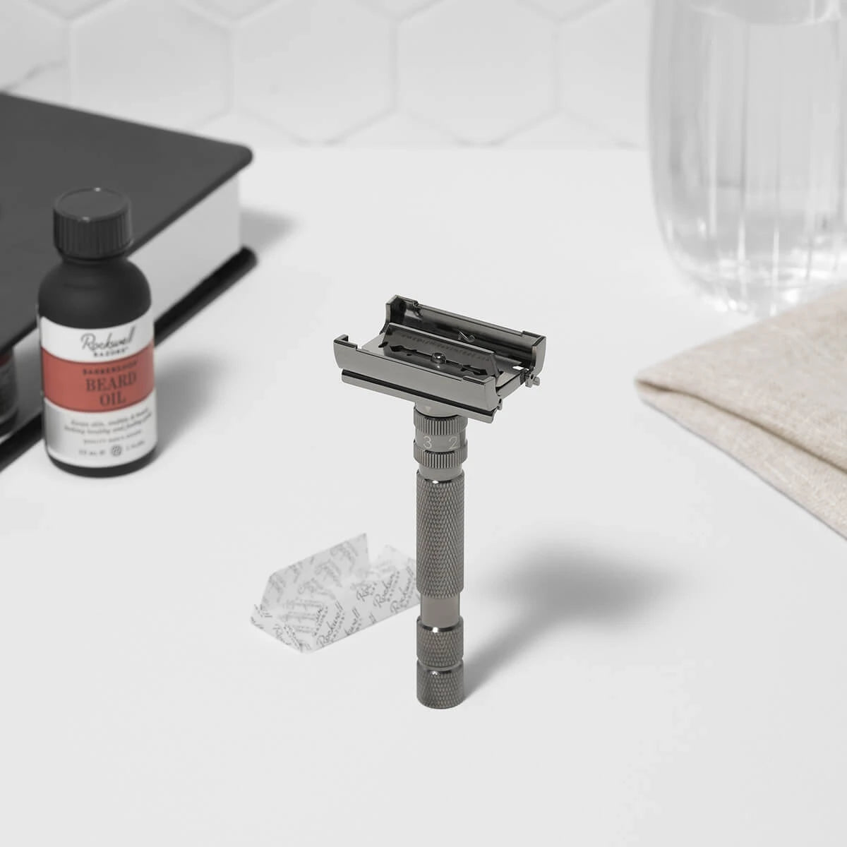 T2 Justerbar DE-Skraber, Gunmetal