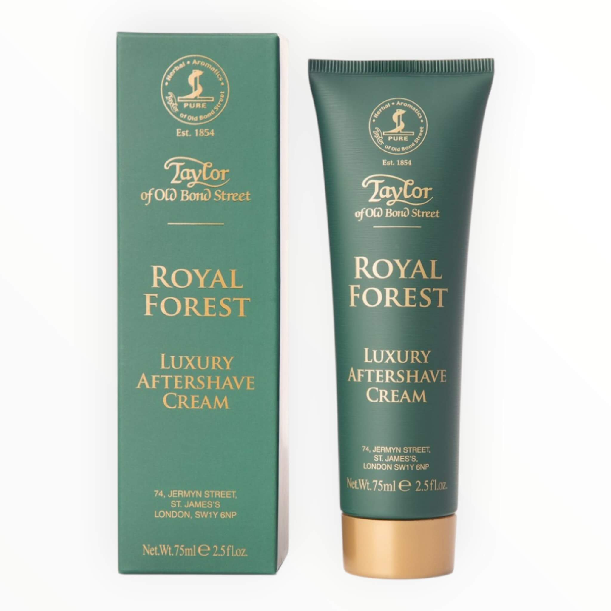 Aftershave Cream, Royal Forest, 75 ml.