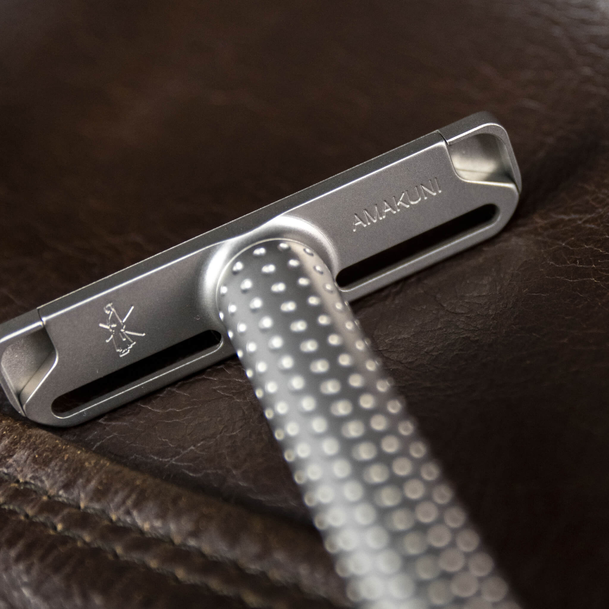 Amakuni Single Edge Skraber, Rustfrit stål - Matte