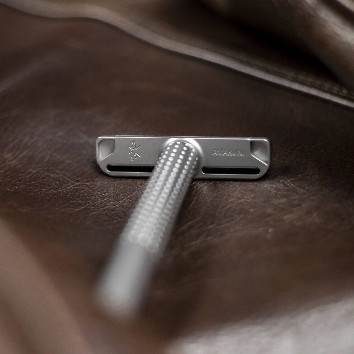 Amakuni Single Edge Skraber, Rustfrit stål - Matte