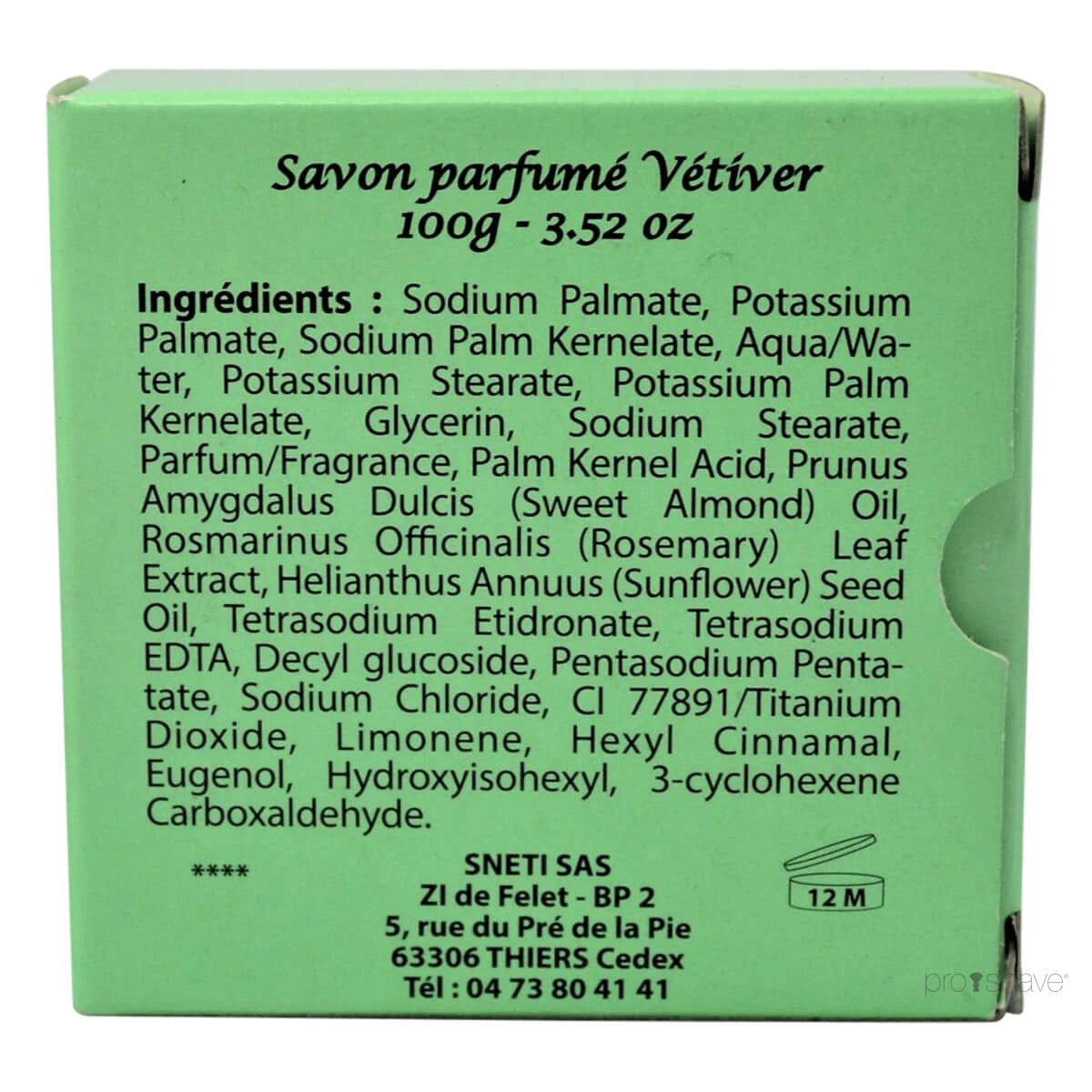 Barbersæbe, Vetiver, 70 gr.