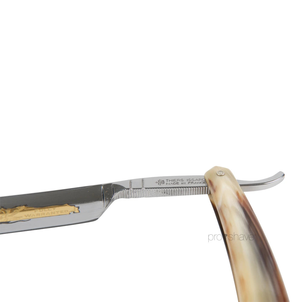 Straight Razor, 6/8 Round Nose, Lyst horn