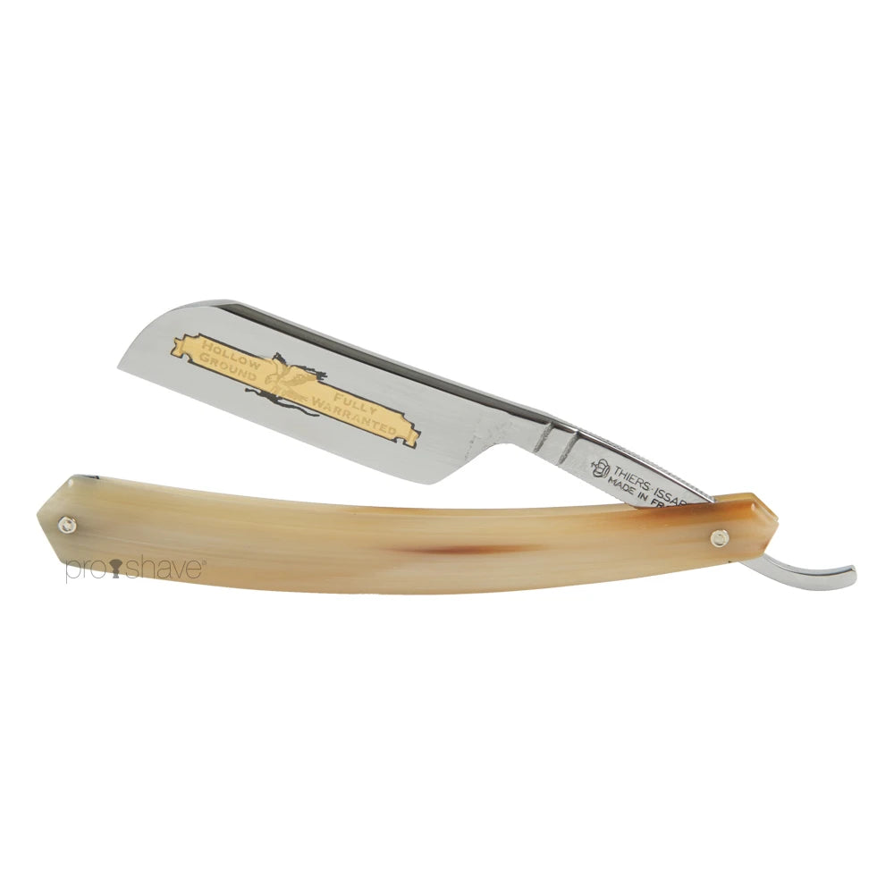 Straight Razor, 6/8 French Nose, Lyst horn