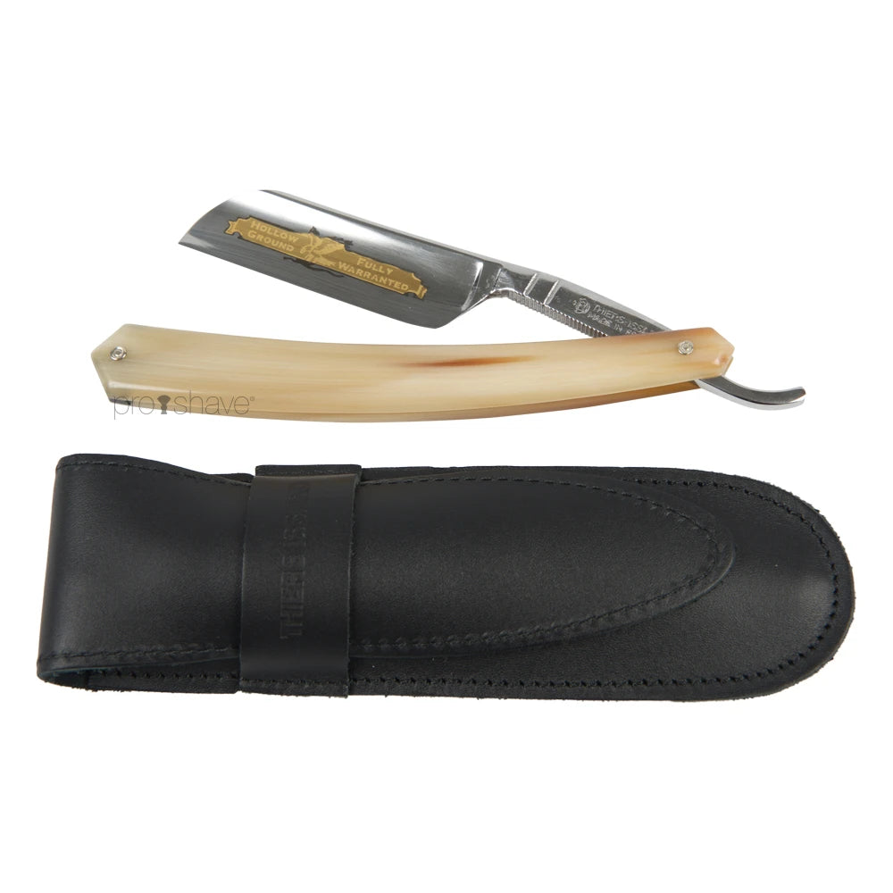 Straight Razor, 6/8 French Nose, Lyst horn