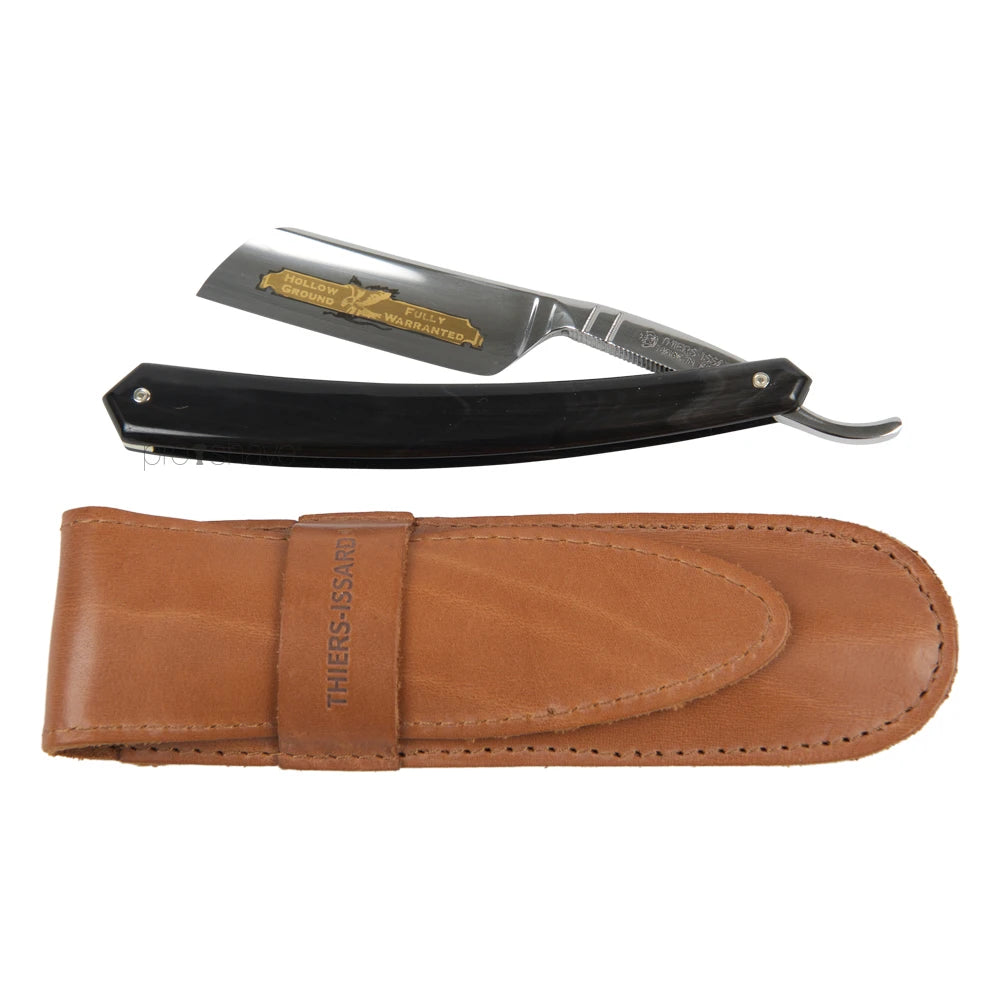 Straight Razor, 6/8 French Nose, Horn