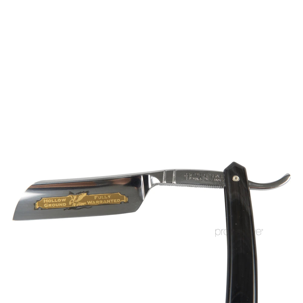Straight Razor, 6/8 French Nose, Horn