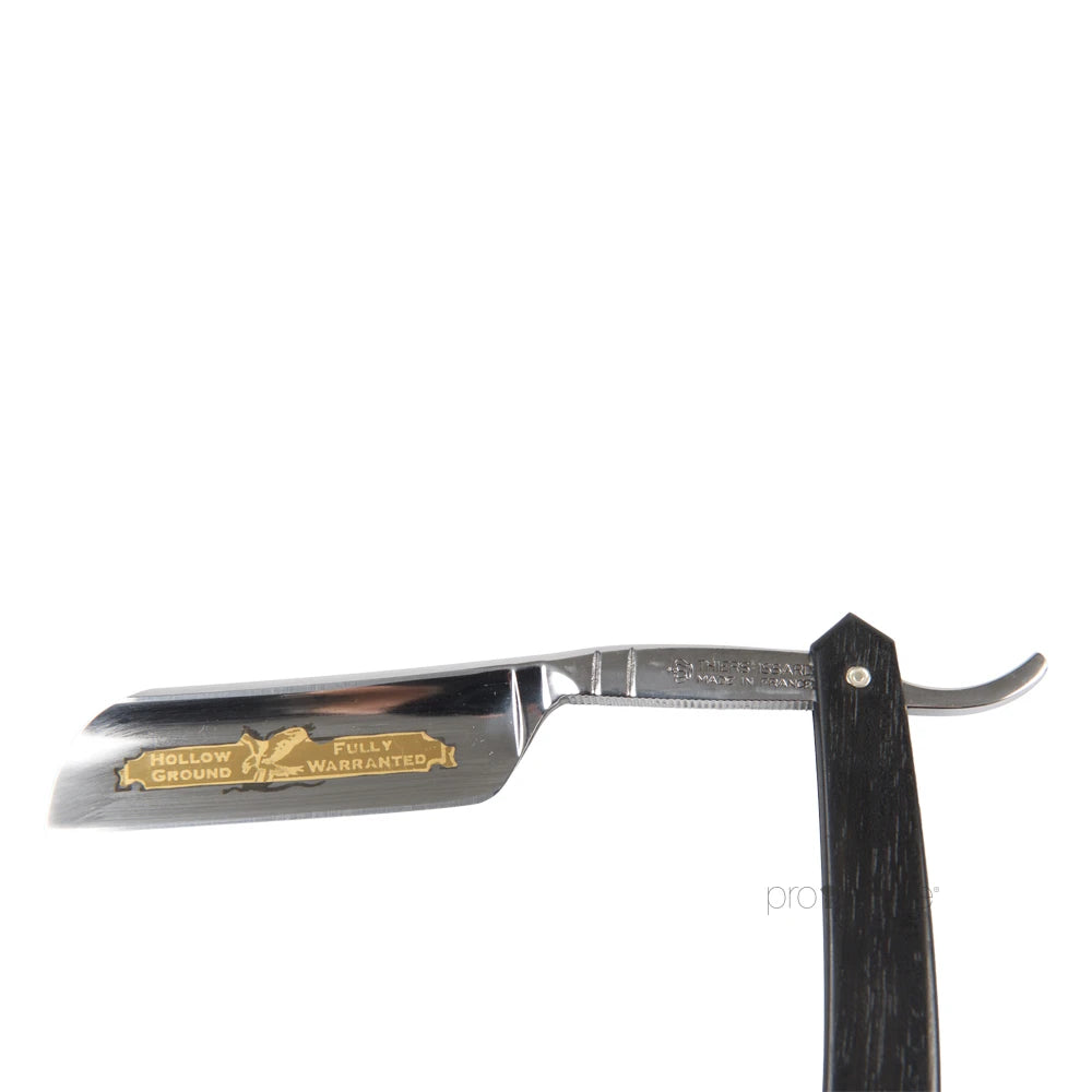 Straight Razor, 6/8 French Nose, Ibenholt