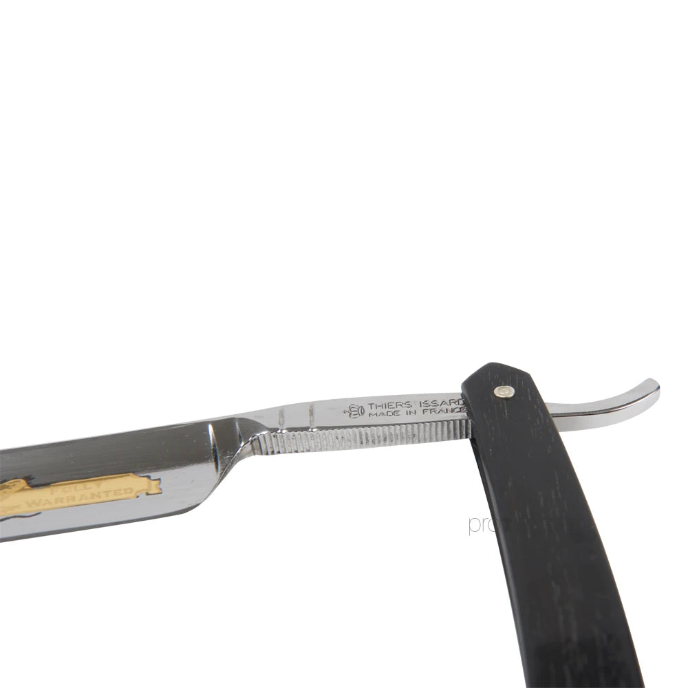 Straight Razor, 6/8 French Nose, Ibenholt