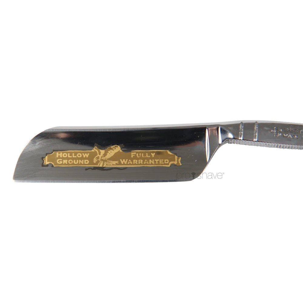Straight Razor, 6/8 French Nose, Ibenholt