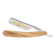 Straight Razor, 6/8 Round Nose, Eagle, Oliventræ