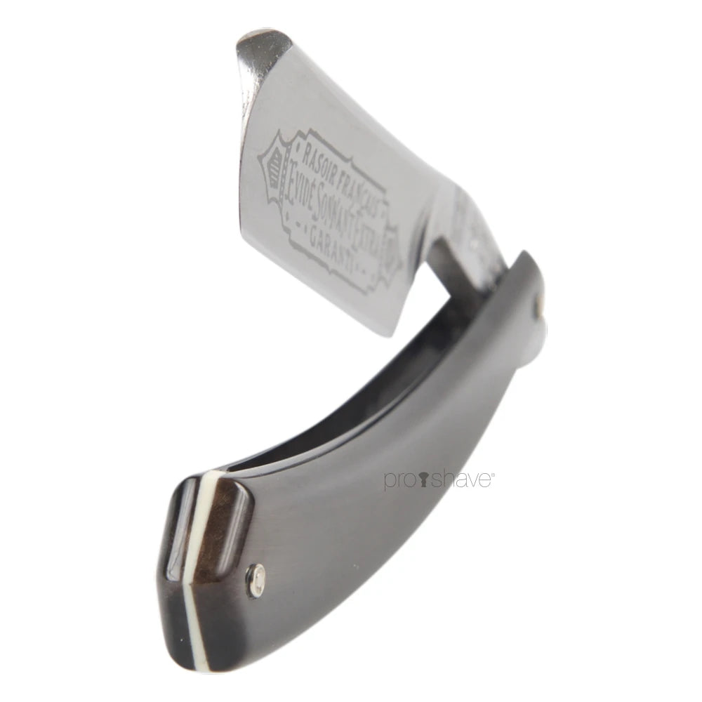 Straight Razor, 6/8 Round Nose, Horn