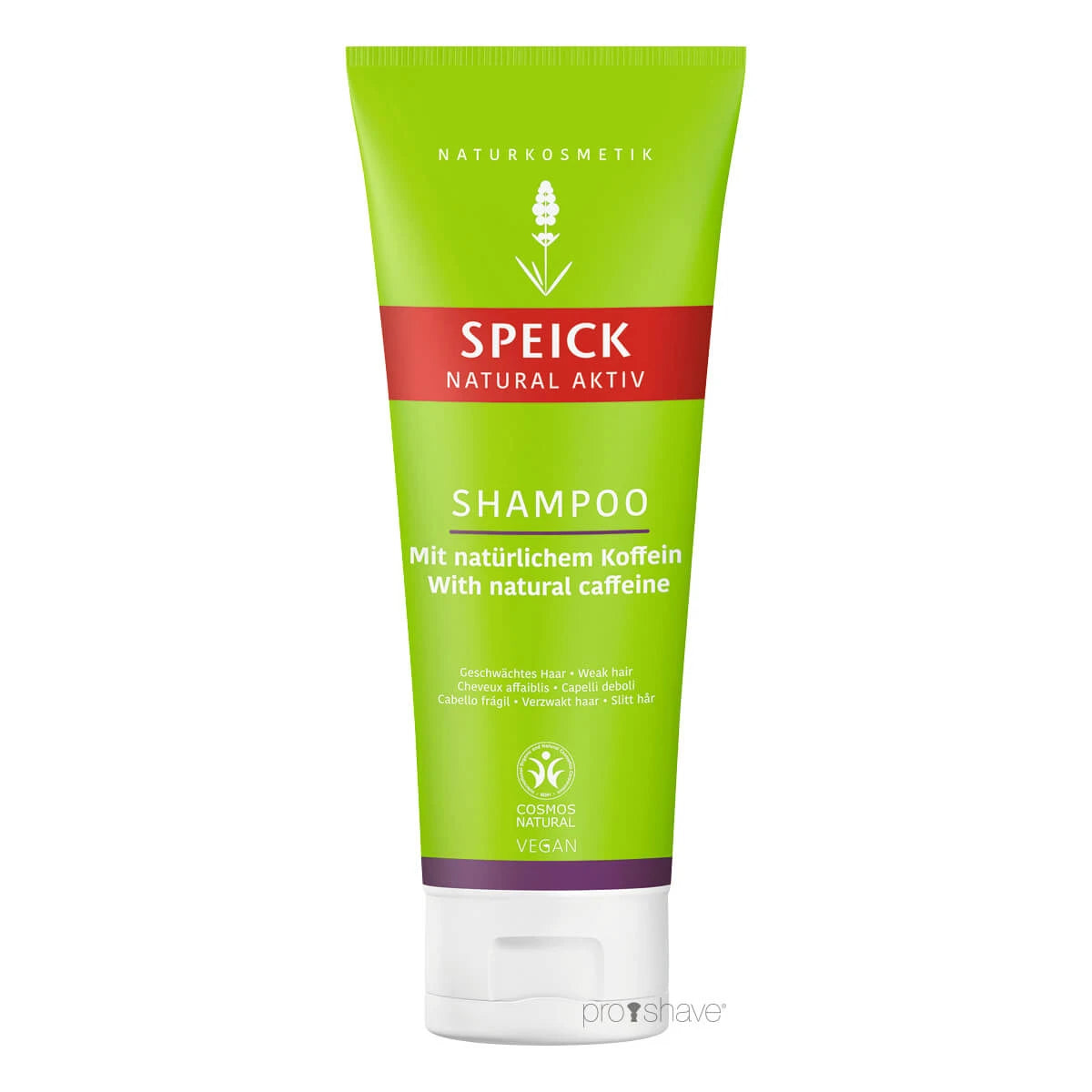 Natural Active Shampoo, Koffein, 200 ml.