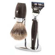 Barbersæt med Skraber, Barberkost og Holder, Kosmo, Moseeg