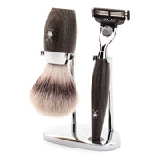 Barbersæt med Mach3 Skraber, Børste og Holder, Kosmo, Moseeg