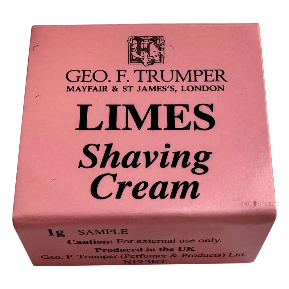 Barbercreme, Limes, Sample, 1 gr.
