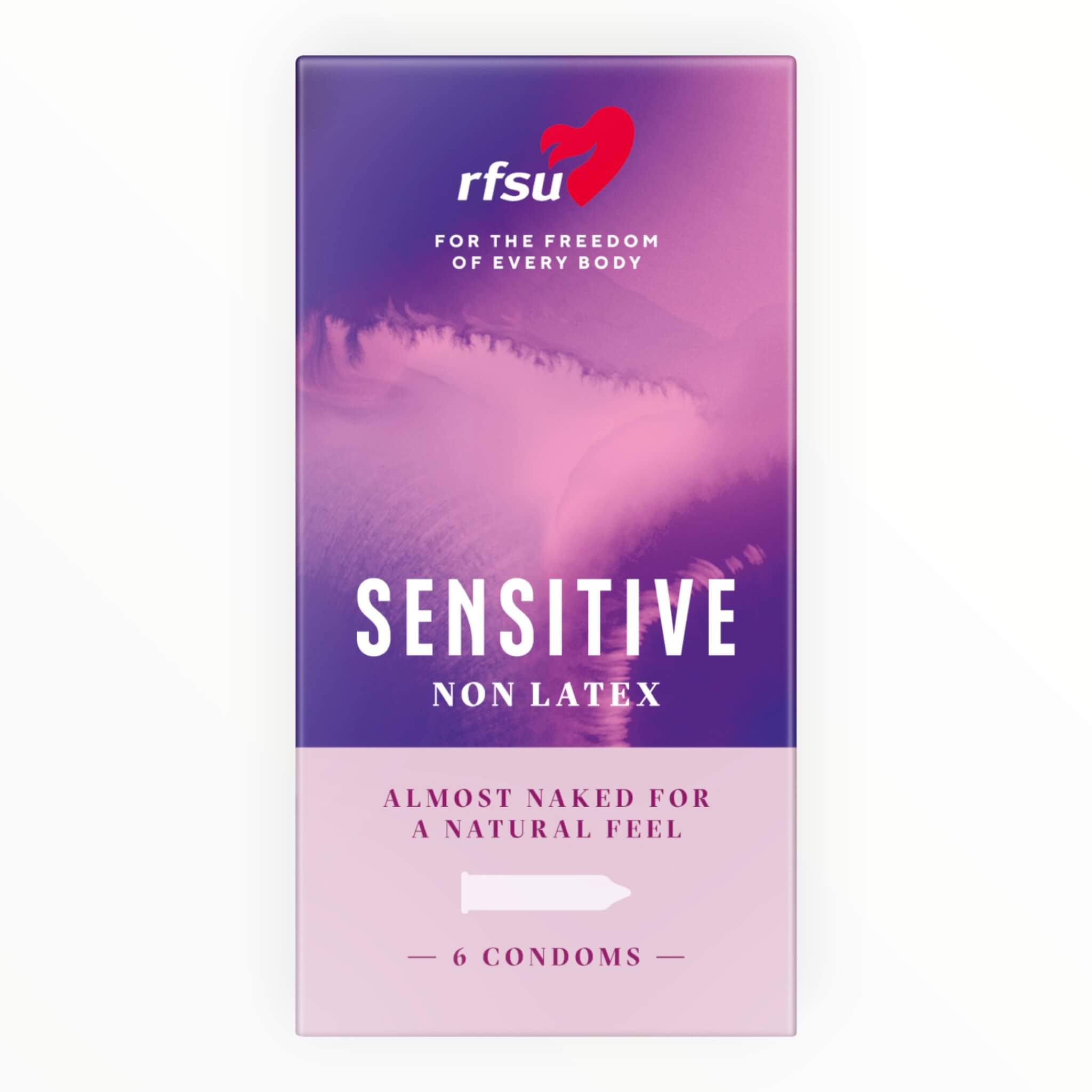 Sensitive Kondomer, 6 stk.