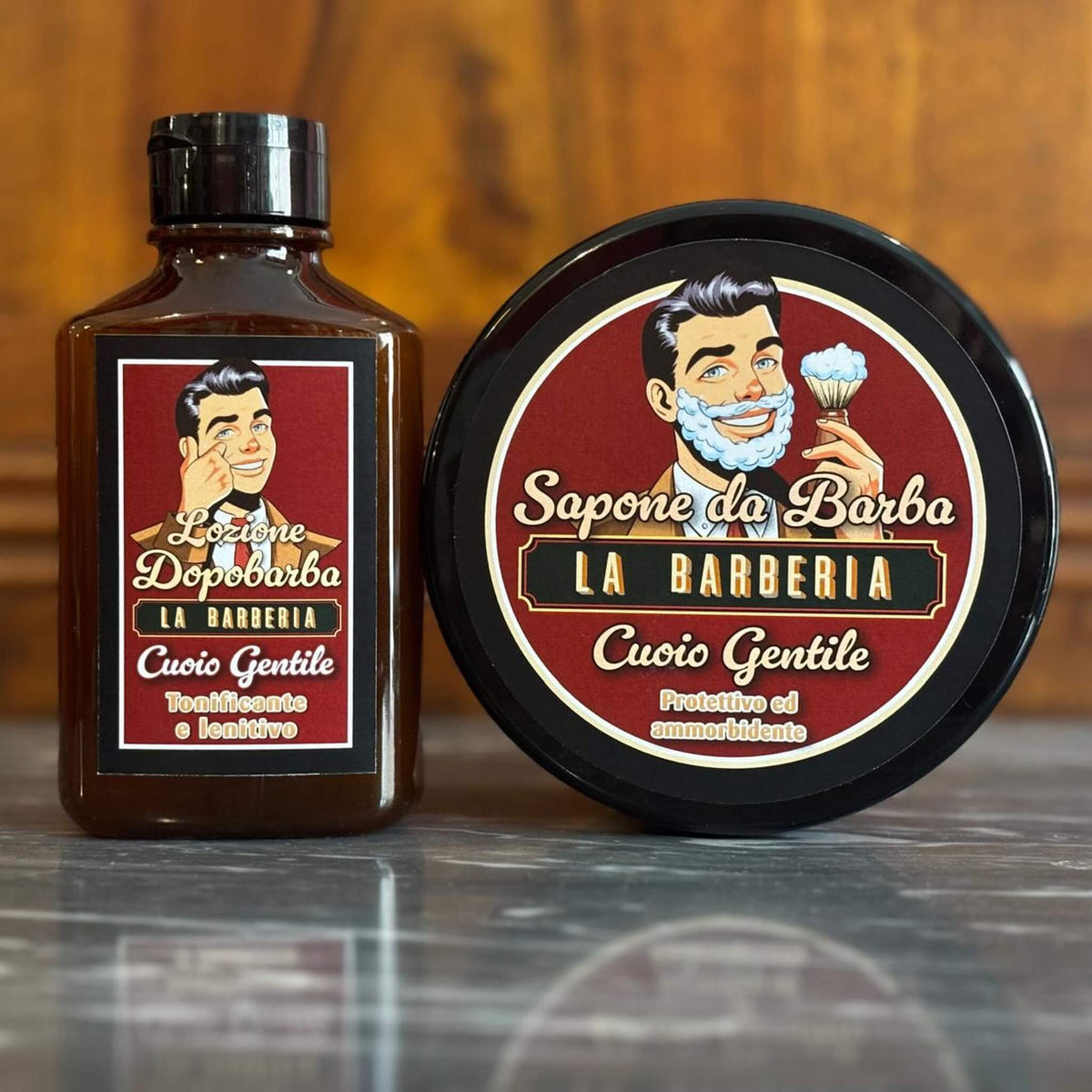 Barbersæbe, Cuoio Gentile, 150 g.