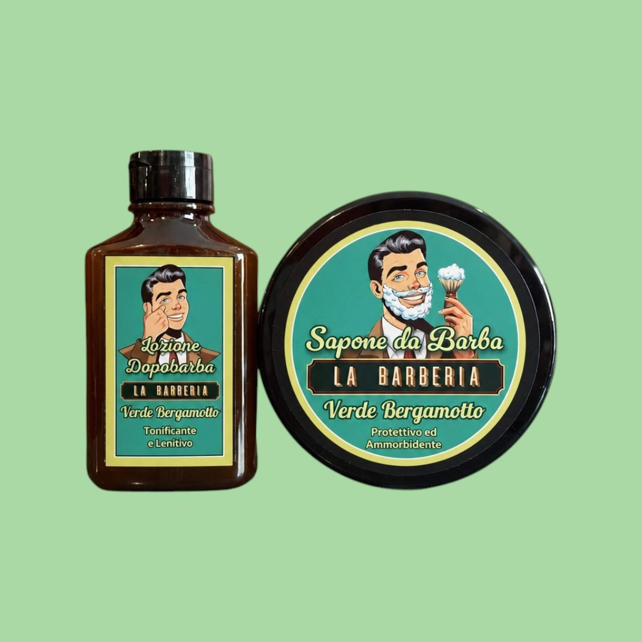 Barbersæbe, Verde Bergamotto, 150 g.