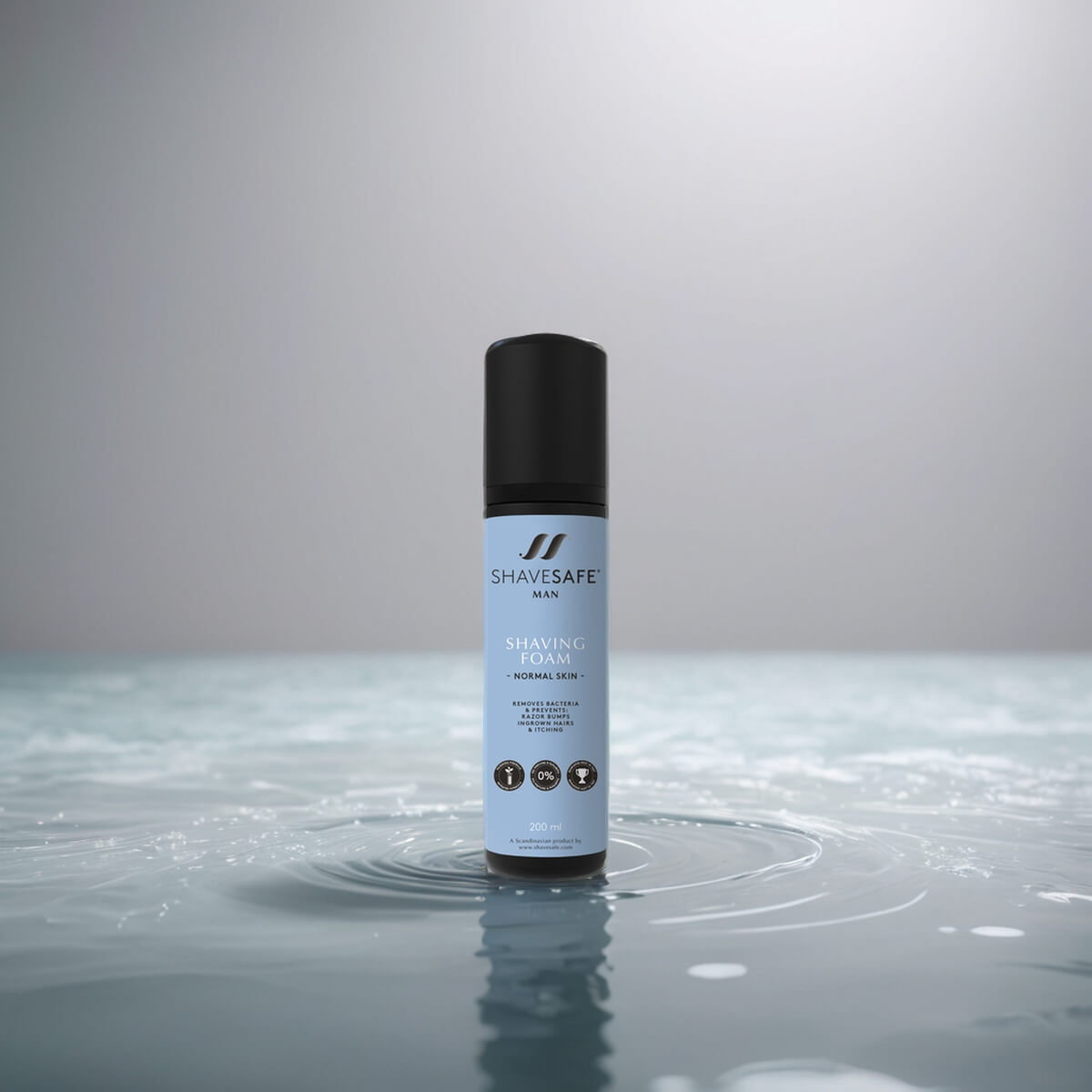 Barberskum, Man, Normal hud, 200 ml.