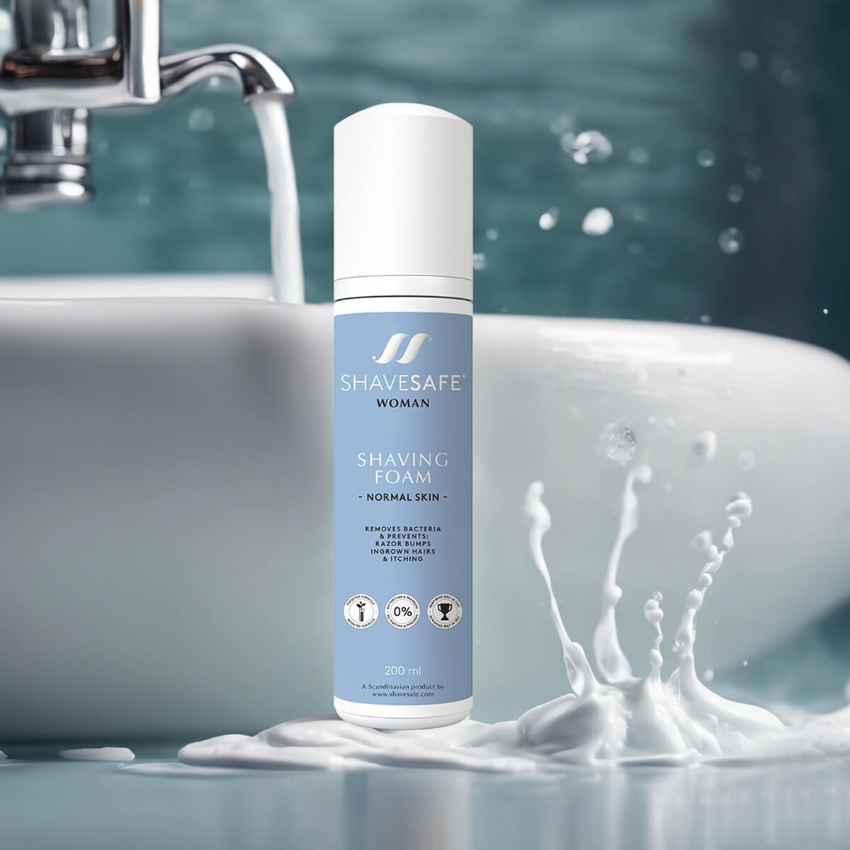 Barberskum, Woman, Normal hud, 200 ml.