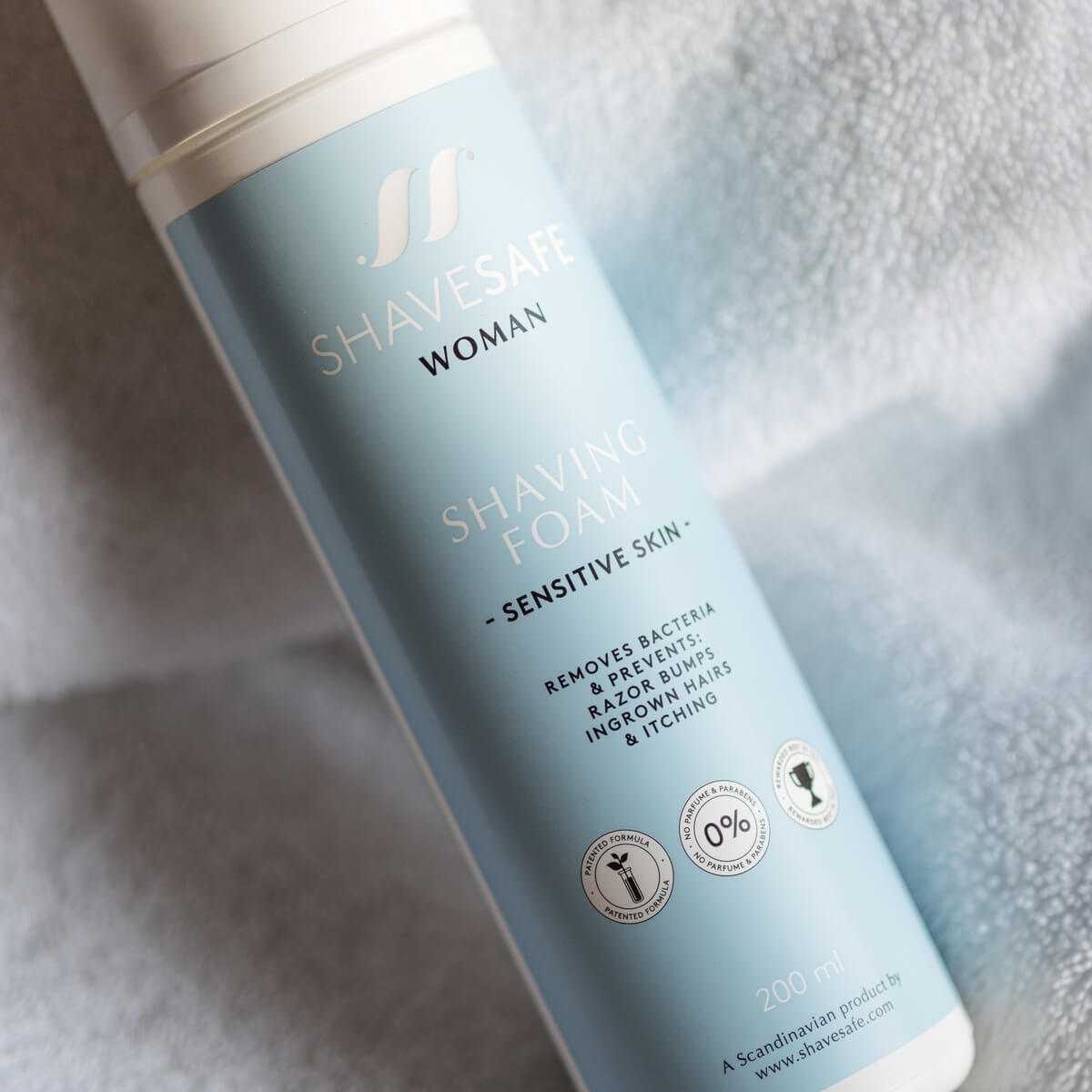 Barberskum, Woman, Sensitiv hud, 200 ml.