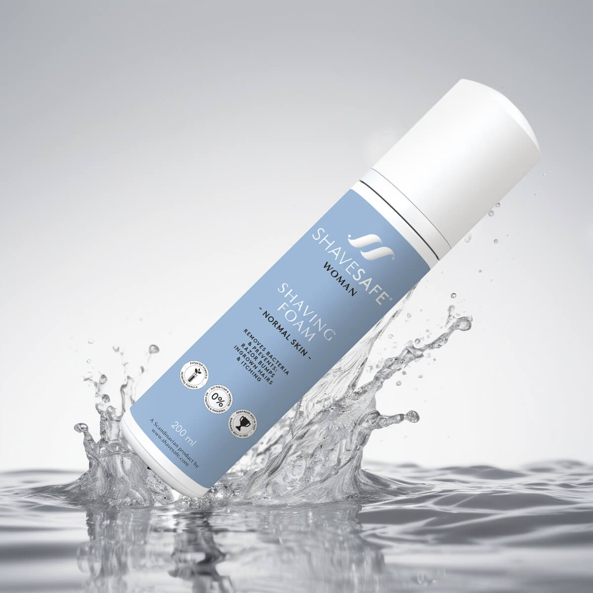 Barberskum, Woman, Sensitiv hud, 200 ml.