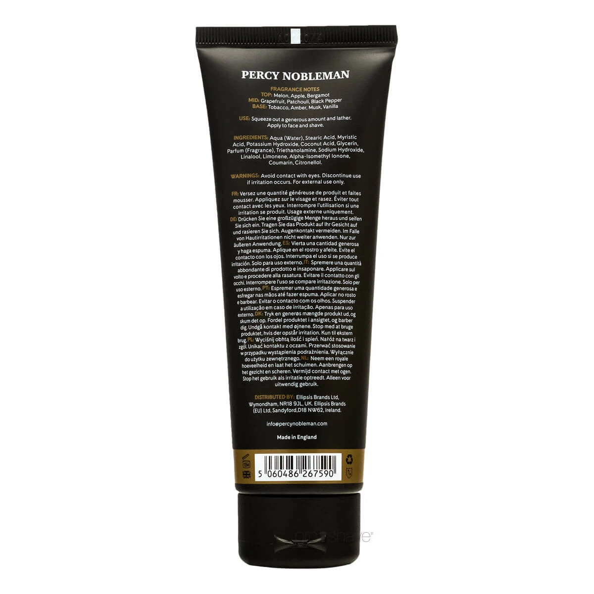 Barbercreme, 125 ml.