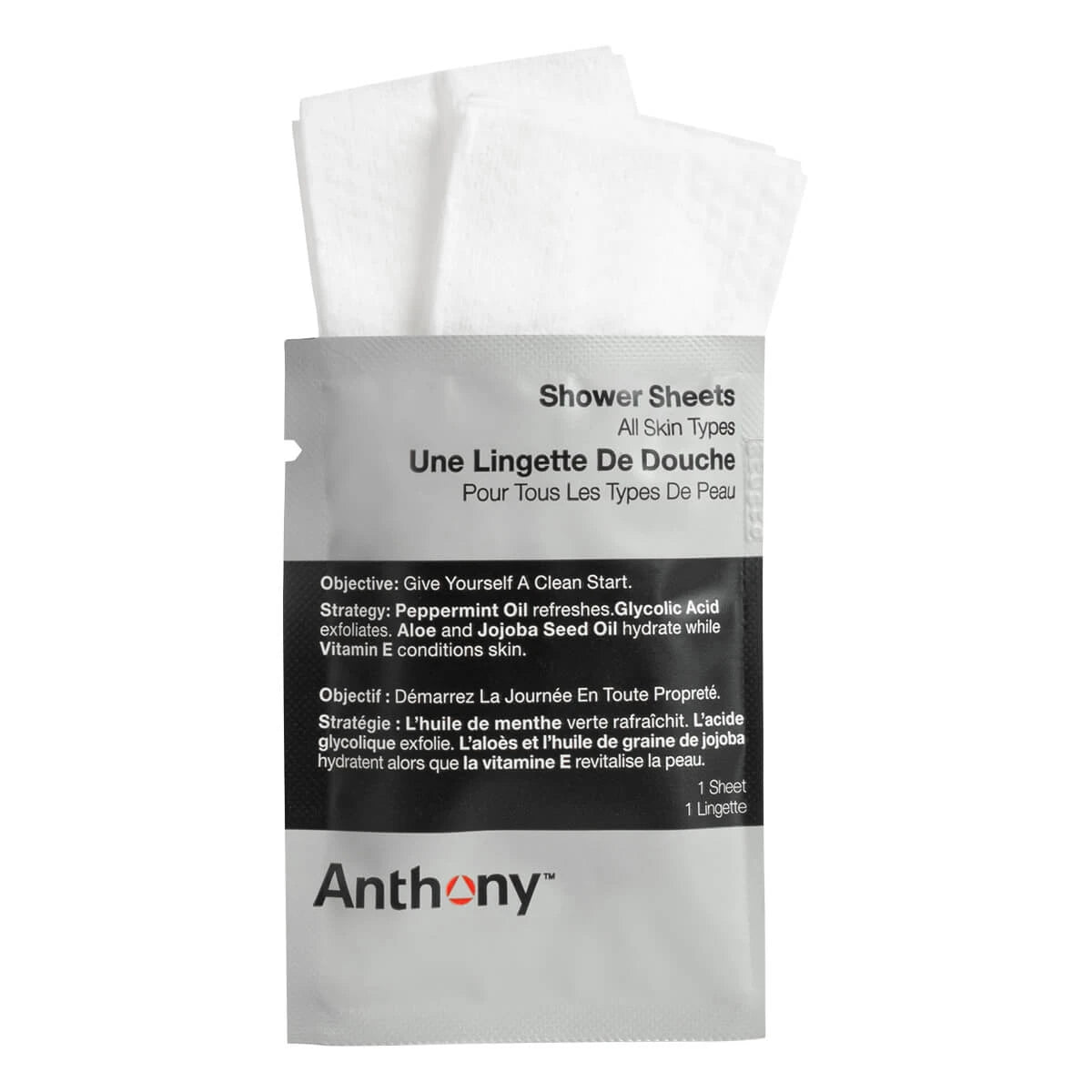 Shower Sheets, 12 stk.