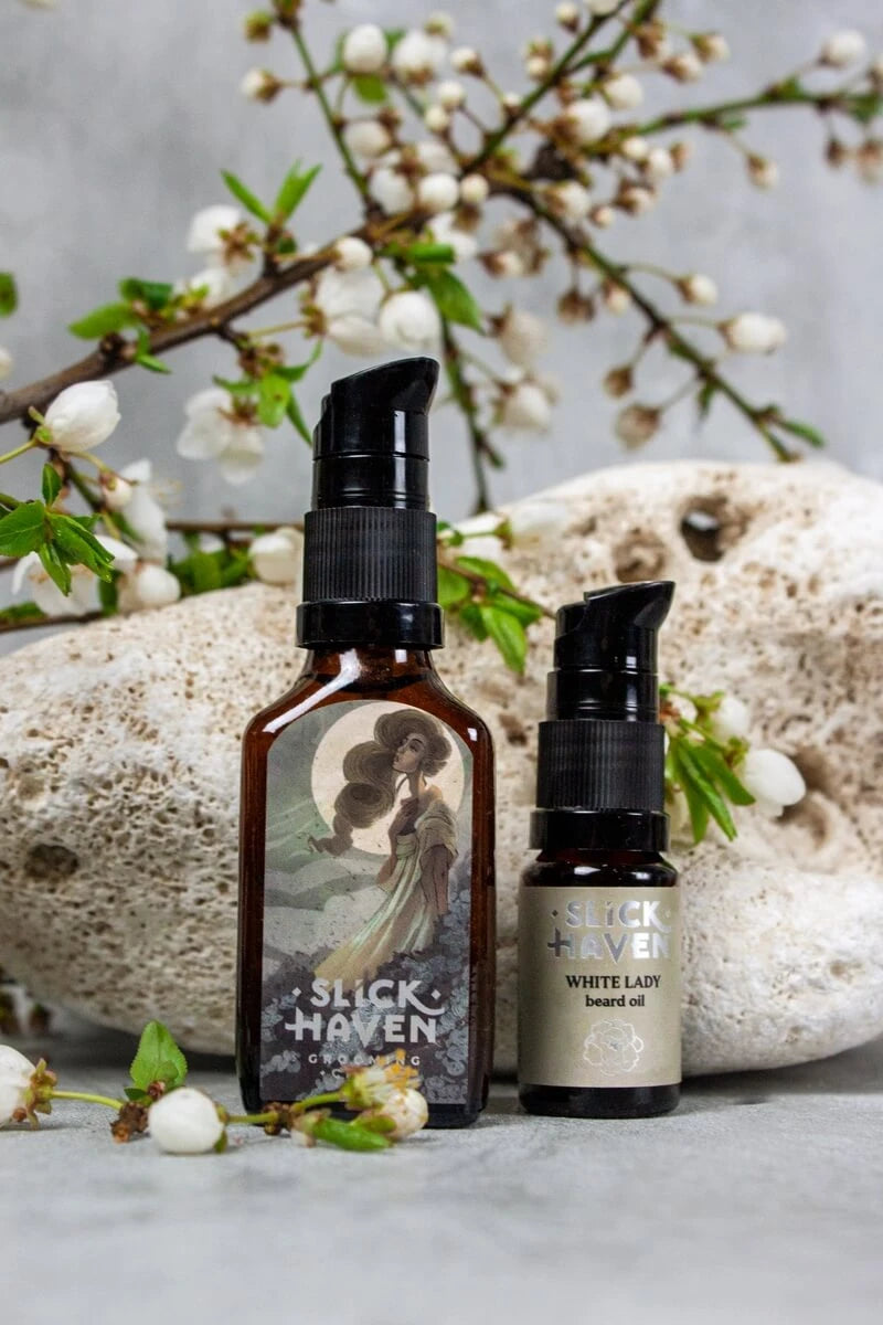 Skægolie, White Lady, 30 ml.