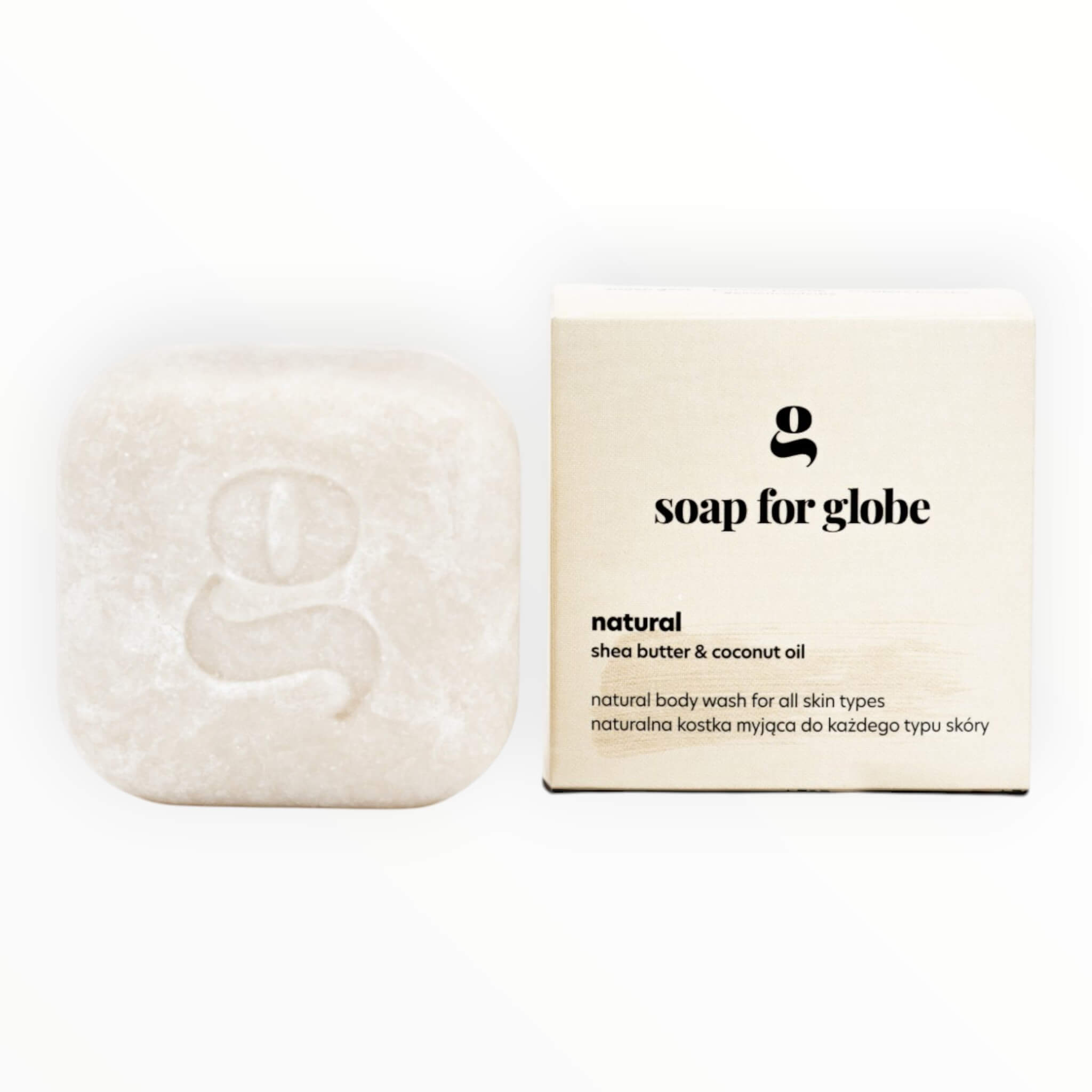 Body Wash Bar, All skin types - Natural, 100 g.