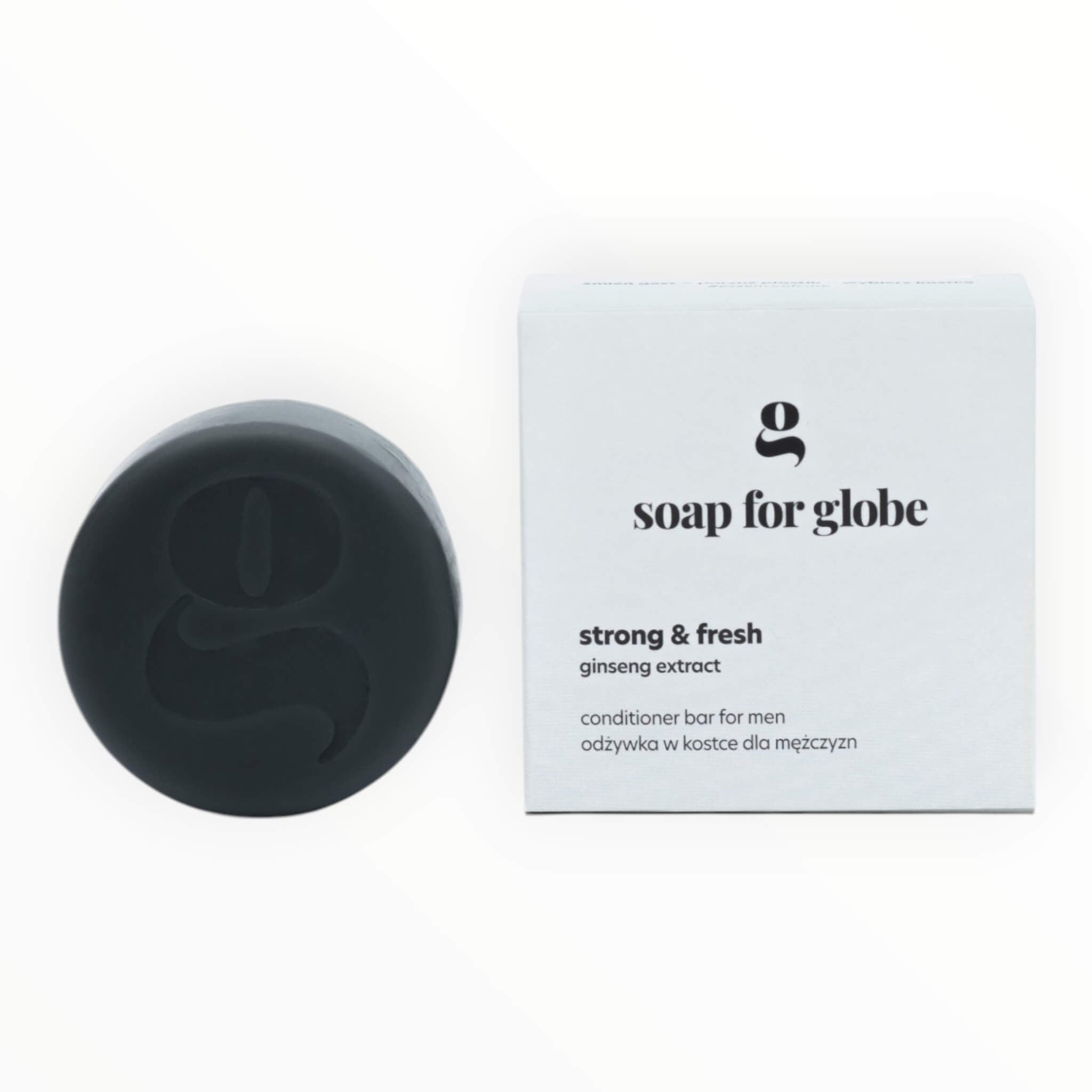 Conditioner Bar, Men - Strong & Fresh, 50 g.