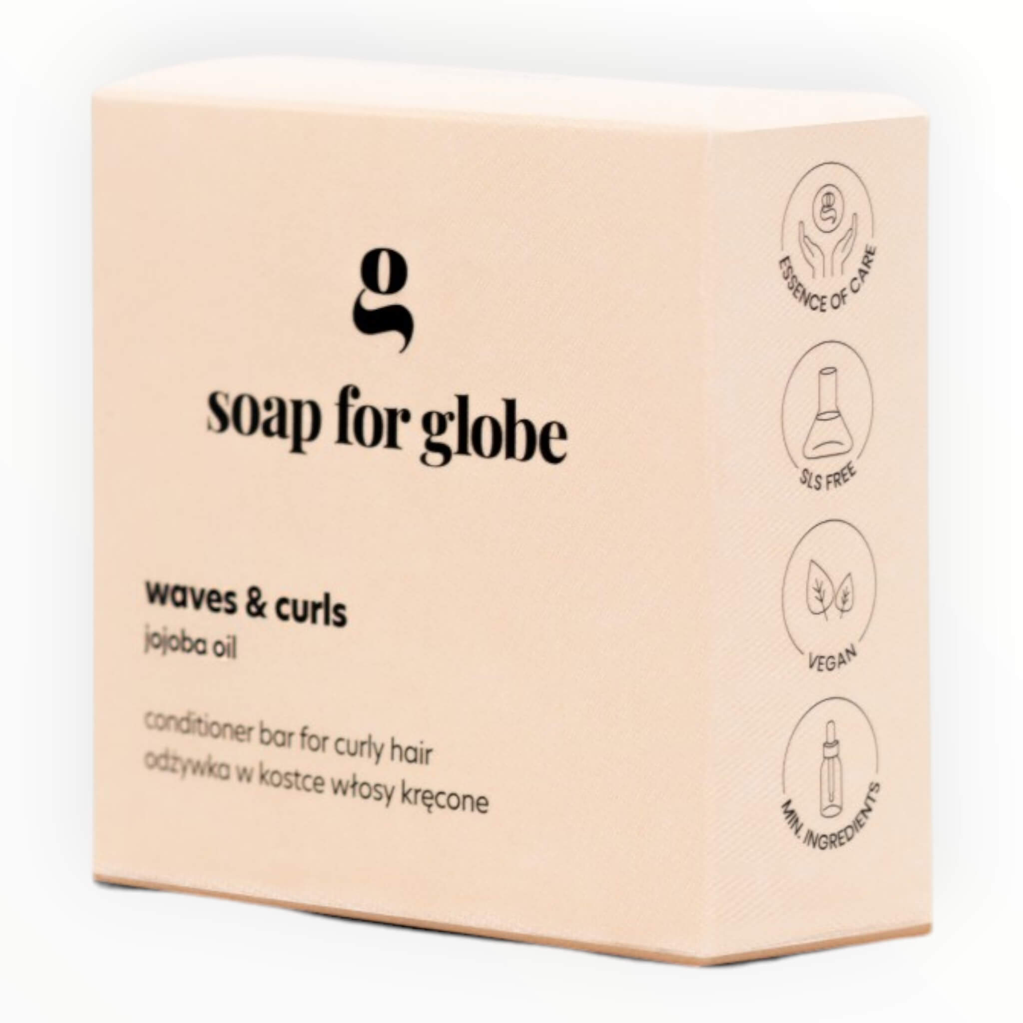 Shampoo Bar, Curly hair - Waves & Curls, 80 g.