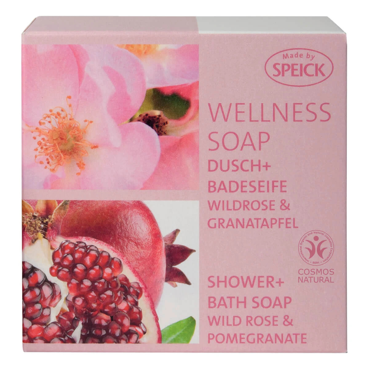 Wellness Sæbe, Rose + Granatæble, 200 g.