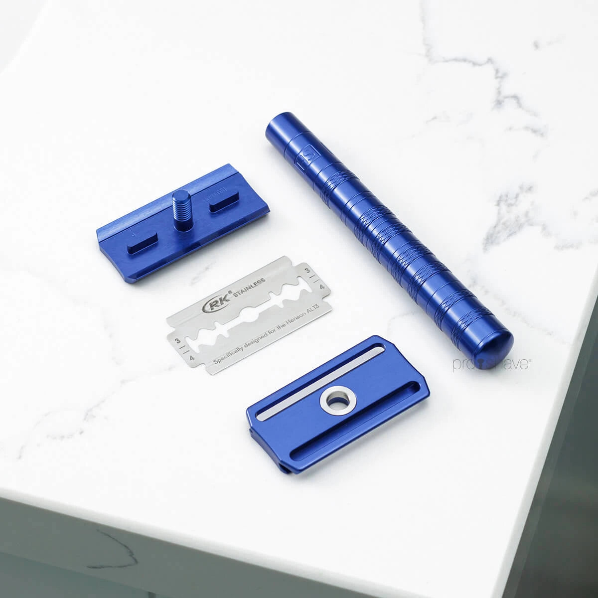 AL13 DE-skraber, Steel Blue - MEDIUM