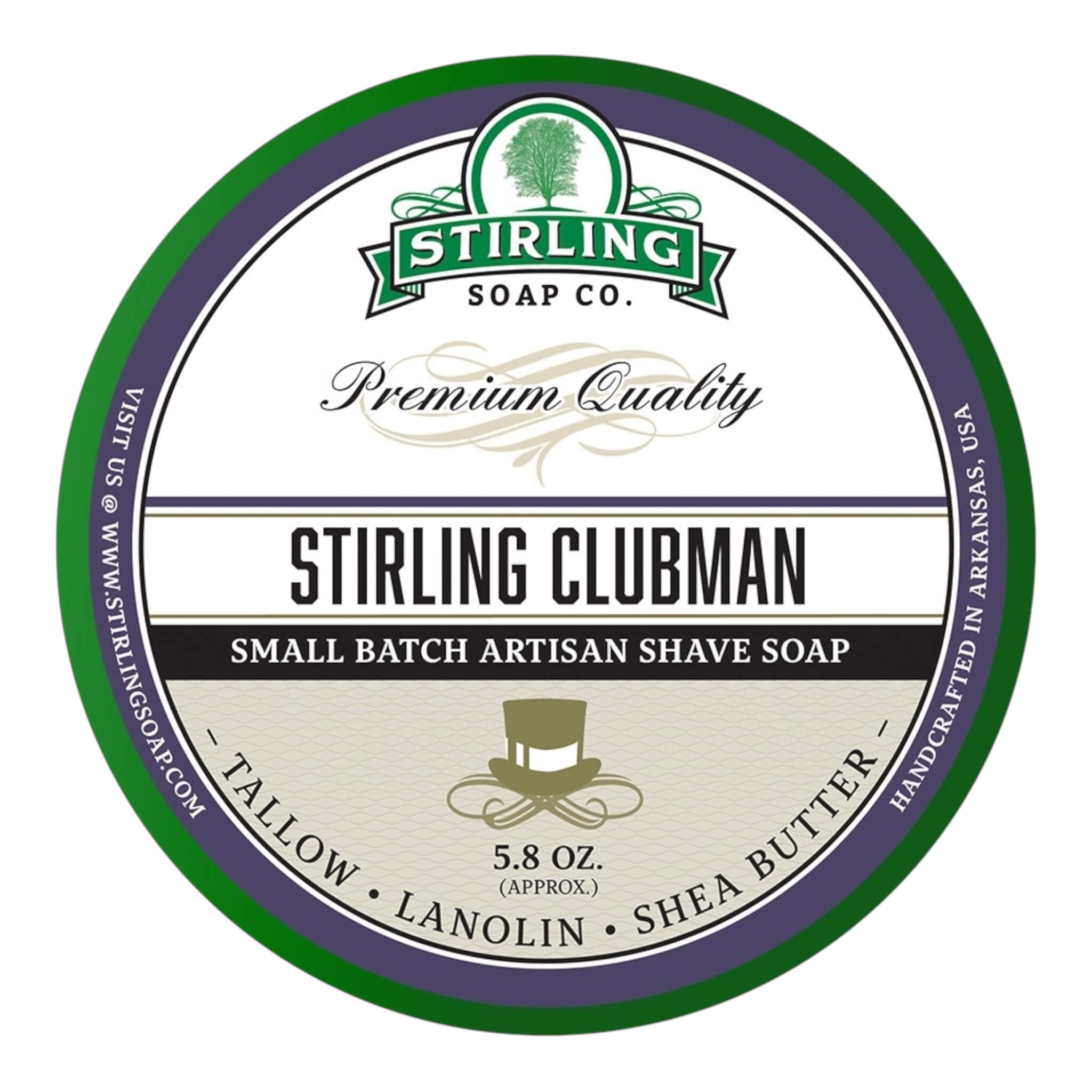 Barbersæbe, Clubman, 170 ml.