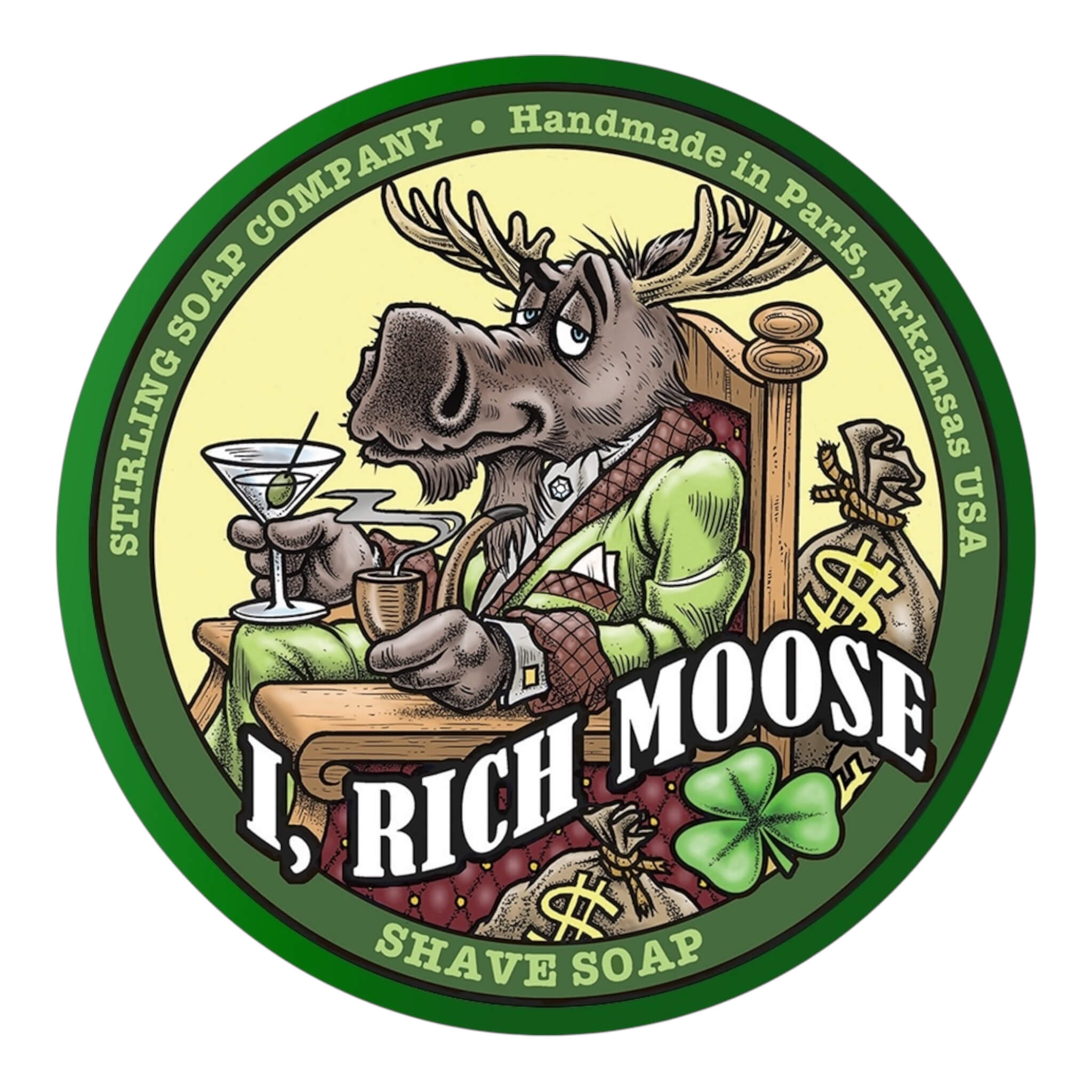 Barbersæbe, I Rich Moose, 170 ml.