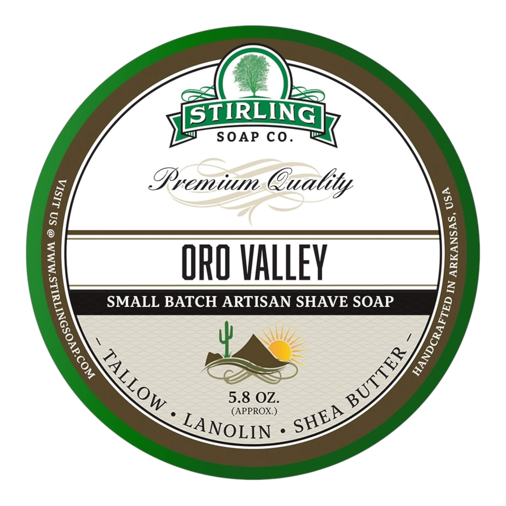 Barbersæbe, Oro Valley, 170 ml.