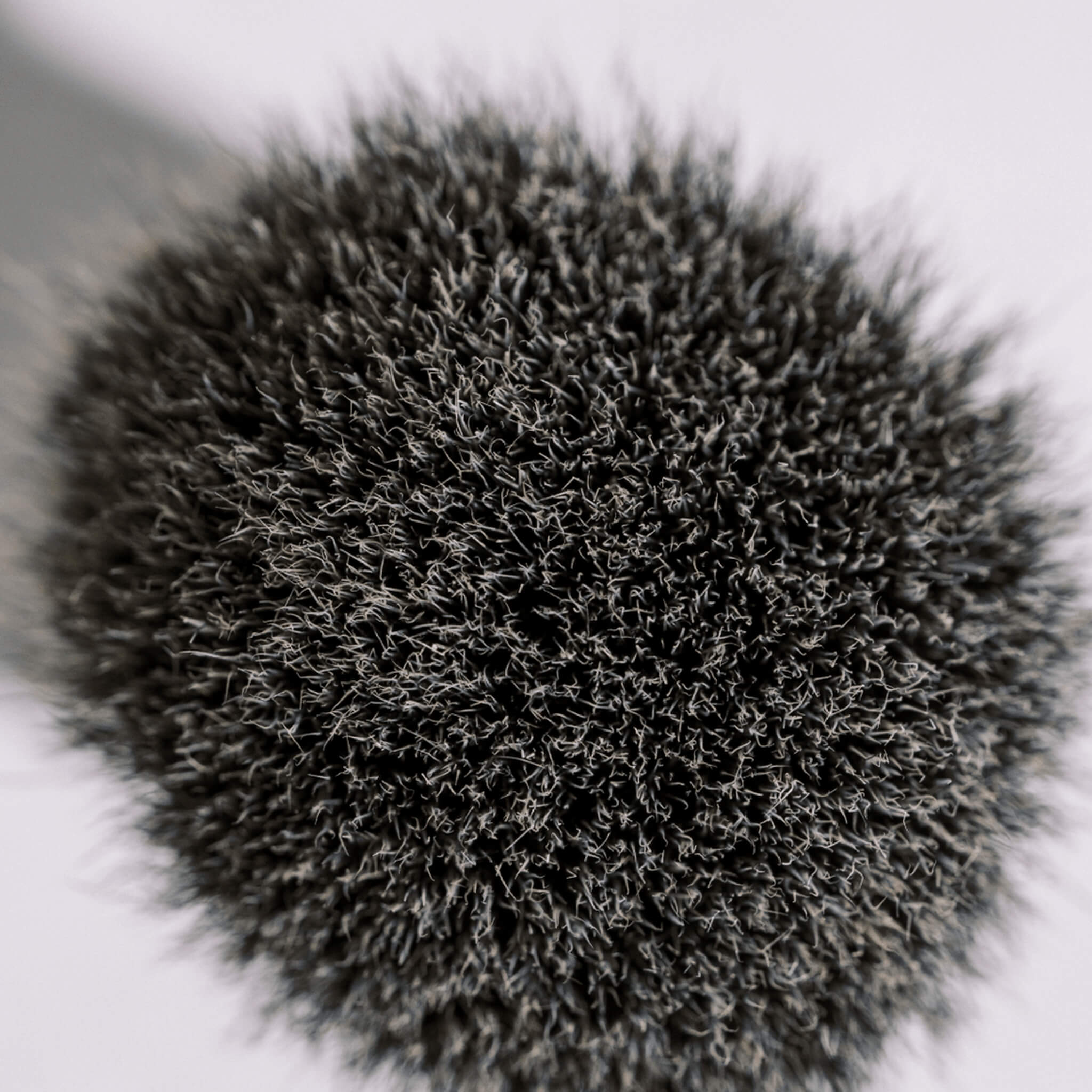 Barberkost, Synthetic Silvertip, Matte Black