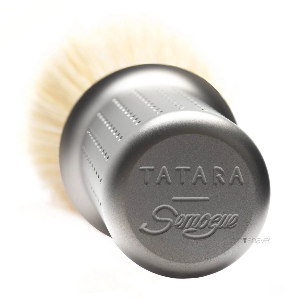 Premium Boar Barberkost, Rustfrit stål - Matte