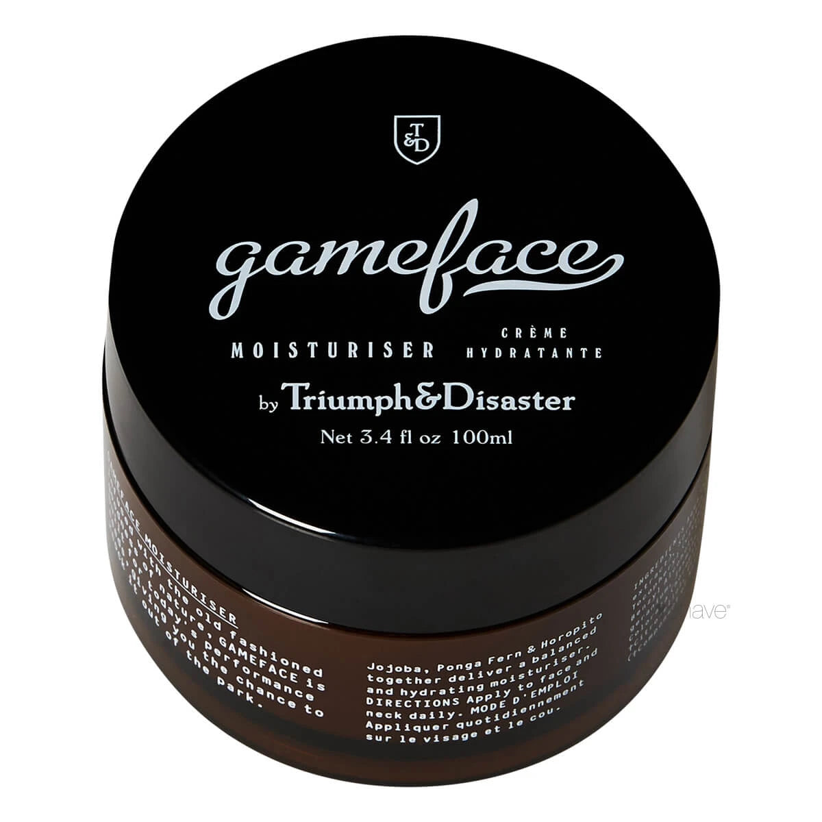 Gameface Moisturiser, 100 ml.
