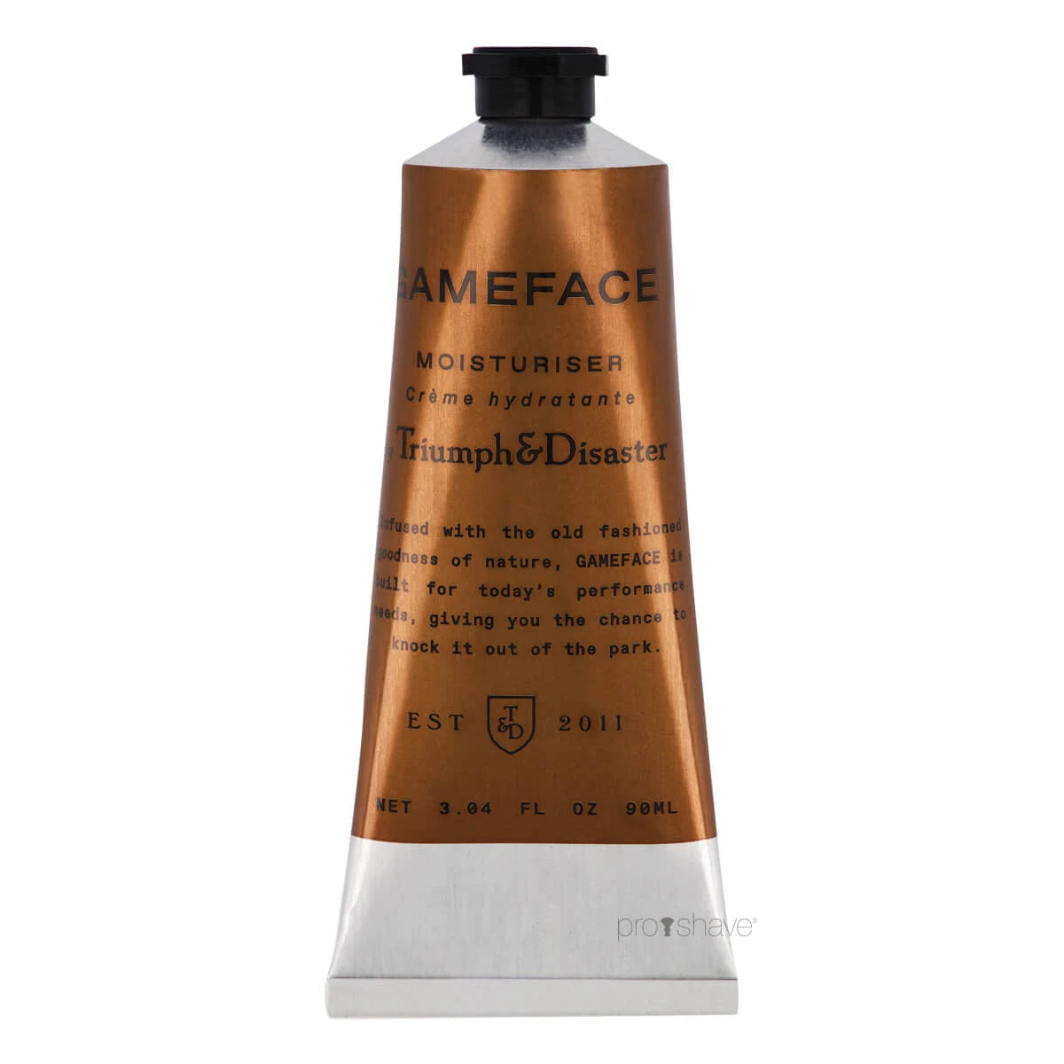 Gameface Moisturiser, Tube, 90 ml.