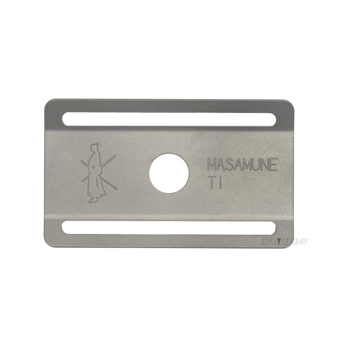 Masamune Bundplade, Lukket Kam, Titanium