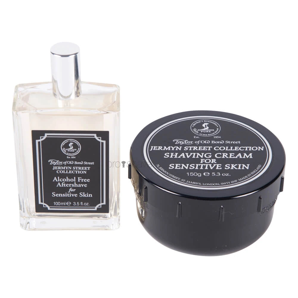 Jermyn Street Sæt, Barbercreme og Aftershave