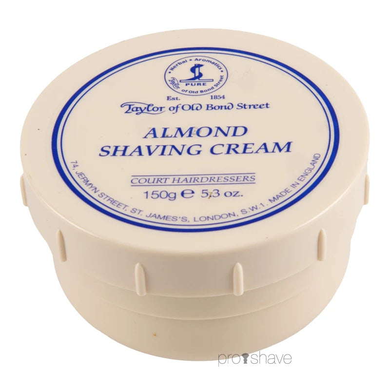 Barbercreme, Mandel, 150 gr.